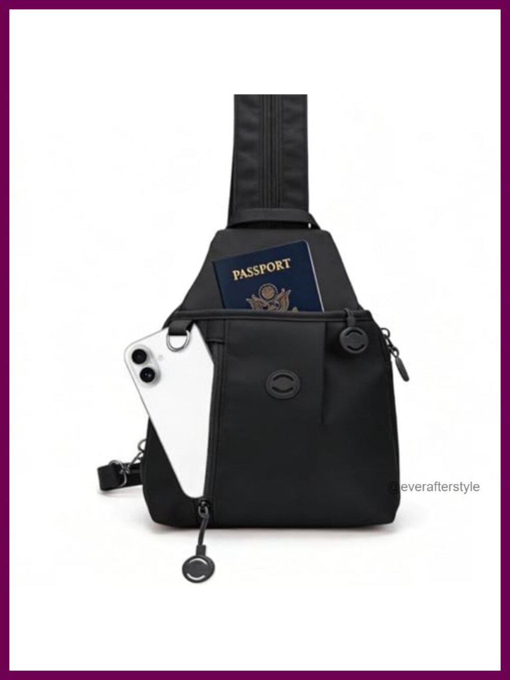 Anti Theft Oxford Backpack Women Water Resistant Convertible Sling Crossbody